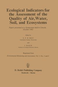 Produktbild: Ecological Indicators for the Assessment of the Quality of Air, Water, Soil, and Ecosystems