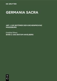Produktbild: Das Bistum Havelberg