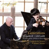 Produktbild: G'n'rations - Senaill' & Leclair : Sonatas for Vio