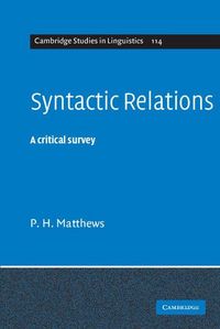 Produktbild: Syntactic Relations