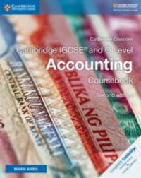 Produktbild: Cambridge Igcse(r) and O Level Accounting Coursebook with Digital Access (2 Years) 2 Ed