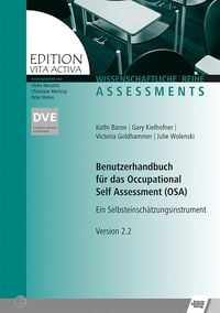 Produktbild: Benutzerhandbuch f&uuml;r das Occupational Self Assessment (OSA)