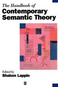 Produktbild: The Handbook of Contemporary Semantic Theory