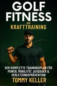 Produktbild: Golf Fitness- & Krafttraining: Der komplette Trainingsplan f&uuml;r Power, Mobilit&auml;t, Ausdauer & Verletzungspr&auml;vention