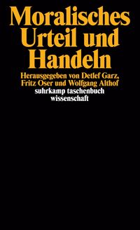Produktbild: Moralisches Urteil und Handeln