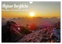 Produktbild: Allg&auml;uer Bergblicke - Frei f&uuml;hlen, frei denken, loslassen... (Wandkalender 2026 DIN A4 quer), CALVENDO Monatskalender