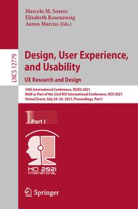 Produktbild: Design, User Experience, and Usability: UX Research and Design