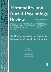 Produktbild: The Dynamic Perspective in Personality and Social Psychology