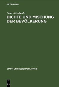 Produktbild: Dichte und Mischung der Bev&ouml;lkerung