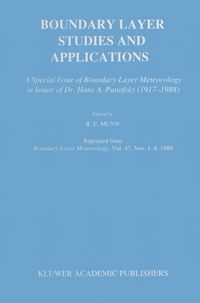 Produktbild: Boundary Layer Studies and Applications