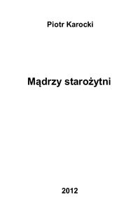 Produktbild: Madrzy starozytni
