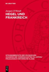 Produktbild: Hegel und Frankreich