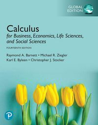 Produktbild: Calculus for Business, Economics, Life Sciences, and Social Sciences, Global Edition