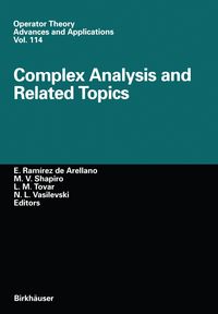 Produktbild: Complex Analysis and Related Topics