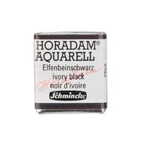 Produktbild: Schmincke Horadam Aquarell 1/2 N&auml;pfchen, Elfenbeinschwarz