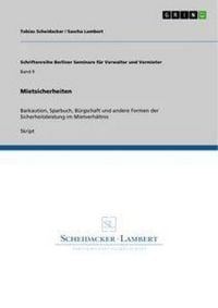 Produktbild: Mietsicherheiten