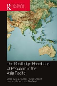 Produktbild: The Routledge Handbook of Populism in the Asia Pacific