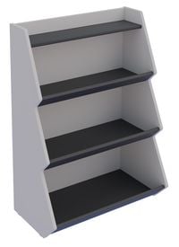 Produktbild: Holz Kinderregal B&uuml;cherregal Kinder Regal Malusa