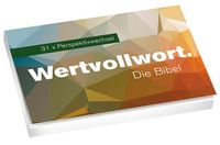 Produktbild: Wertvollwort. Die Bibel - 31x Perspektivwechsel