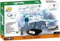 COBI Historical Collection 2424 - MiG-17 NATO Code Fresco, Jagdflugzeug, Vietman War, 577 Klemmbausteine
