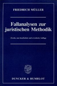 Produktbild: Fallanalysen zur juristischen Methodik.