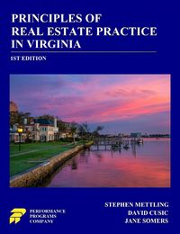 Produktbild: Principles of Real Estate Practice in Virginia