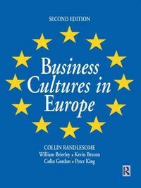 Produktbild: Brierley, W: Business Cultures in Europe