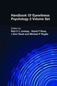 Produktbild: Handbook Of Eyewitness Psychology 2 Volume Set
