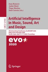 Produktbild: Artificial Intelligence in Music, Sound, Art and Design