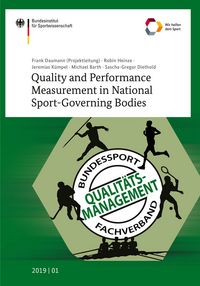 Produktbild: Quality and Performance Measurement in National Sport-Governing Bodies