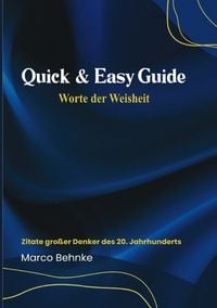 Produktbild: Quick &amp; Easy Guide Worte der Weisheit