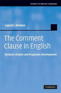Produktbild: The Comment Clause in English