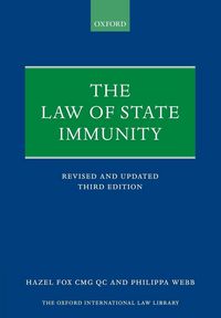 Produktbild: The Law of State Immunity
