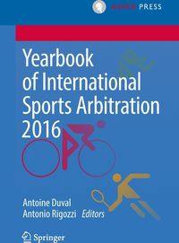 Produktbild: Yearbook of International Sports Arbitration 2016
