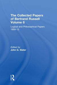Produktbild: The Collected Papers of Bertrand Russell, Volume 6