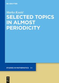 Produktbild: Selected Topics in Almost Periodicity