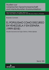 Produktbild: El populismo como discurso en Venezuela y en Espa&ntilde;a (1999-2018)