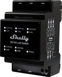 Produktbild: Shelly LAN Switch Hutschienenrelais