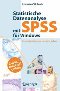 Produktbild: Statistische Datenanalyse mit SPSS f&uuml;r Windows