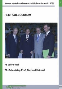 Produktbild: Neues verkehrswissenschaftliches Journal NVJ - Ausgabe 1