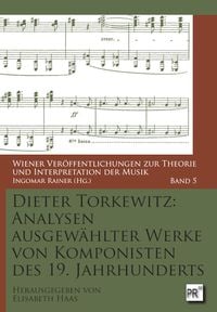 Produktbild: Analysen ausgew&auml;hlter Werke von Komponisten des 19. Jahrhunderts