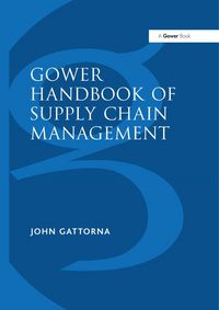 Produktbild: Gower Handbook of Supply Chain Management