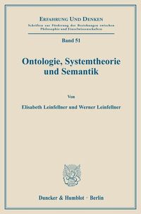 Produktbild: Ontologie, Systemtheorie und Semantik.