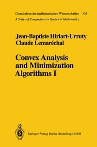 Produktbild: Convex Analysis and Minimization Algorithms I