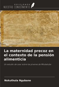 Produktbild: La maternidad precoz en el contexto de la pensi&oacute;n alimenticia