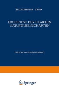 Produktbild: Ergebnisse der Exakten Naturwissenschaften