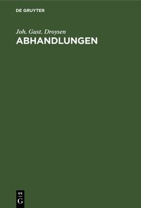 Produktbild: Abhandlungen