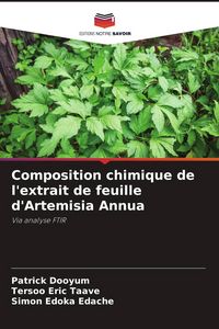 Produktbild: Composition chimique de l'extrait de feuille d'Artemisia Annua