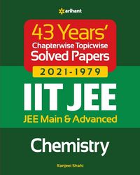 Produktbild: 43 Years Chapterwise Topicwise Solved Papers (2021-1979) IIT JEE Chemistry