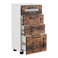 Produktbild: Midischrank Schubladen Nilari 76 x 38 x 28 cm